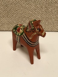 DALAHÄST, bemålat trä, miniatyr, 1940/50-tal.