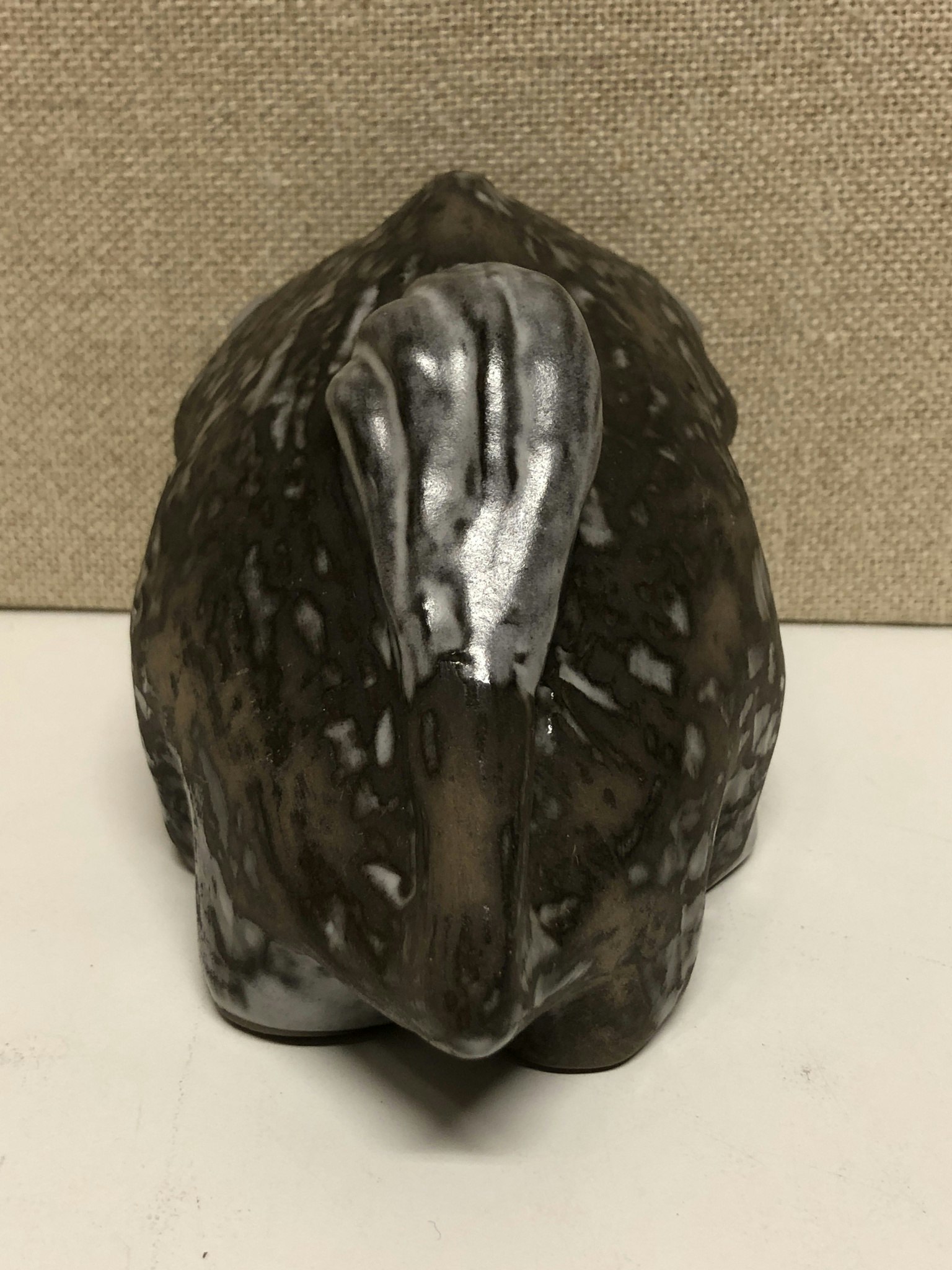 FIGURIN, keramik, "Tjur" Ester Wallin, Uppsala Ekeby.