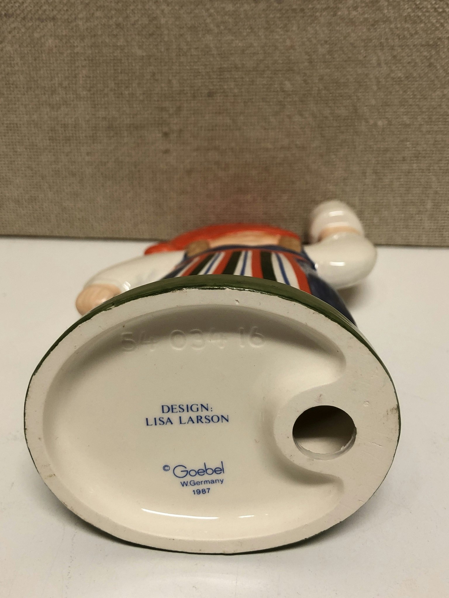LJUSSTAKE/FLICKA, porslin, Lisa Larson, Goebel, West Germany.