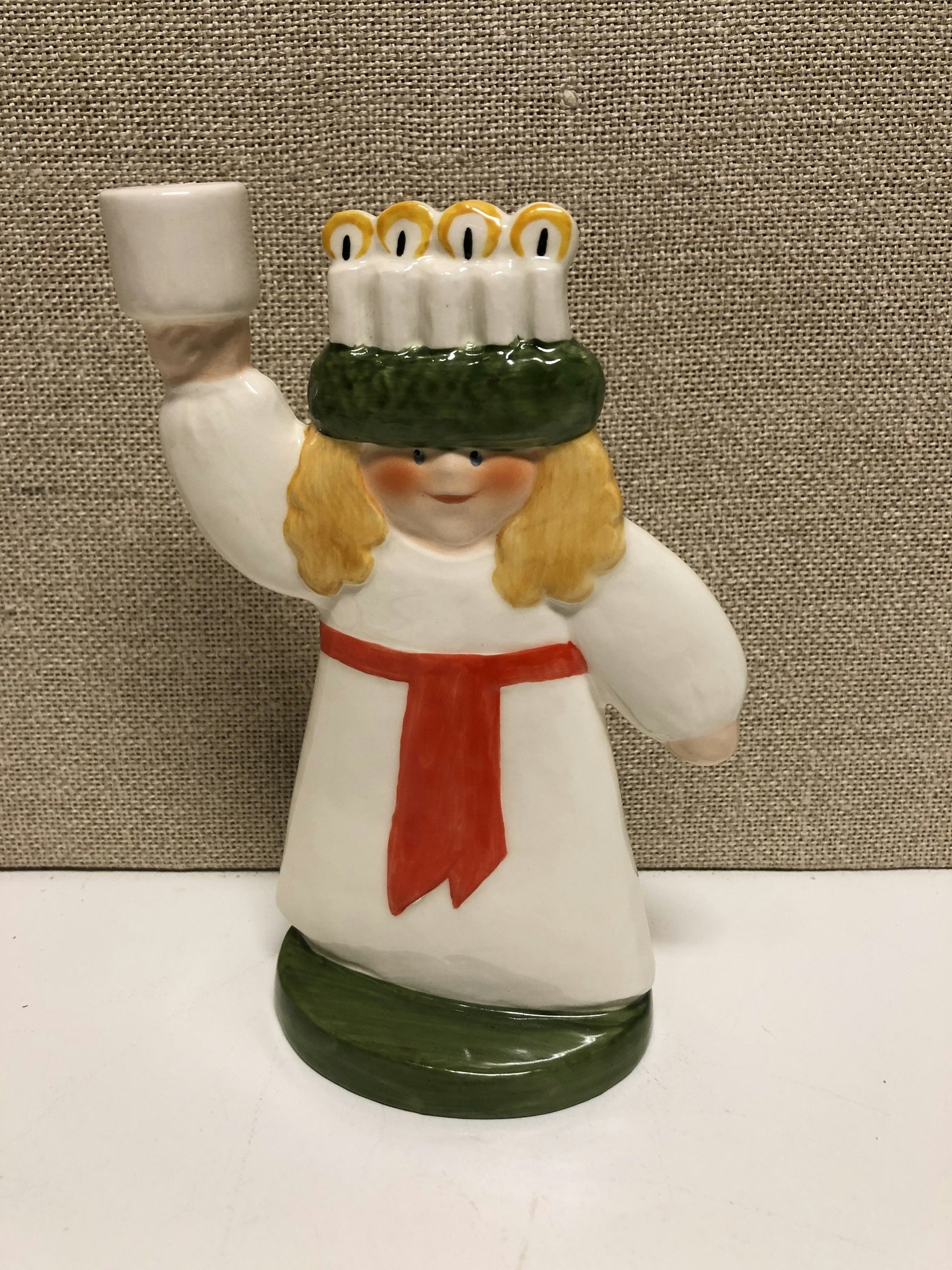 LUCIA/LJUSSTAKE, porslin, Lisa Larson, Goebel, West Germany.