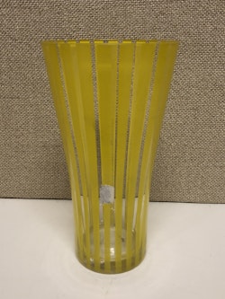 GLAS, Gult "Strikt" Bengt Orup, Johannesfors, 1950-tal.