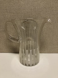 TILLBRINGARE, glas, "Strikt" Bengt Orup, Johannesfors, 1950-tal.