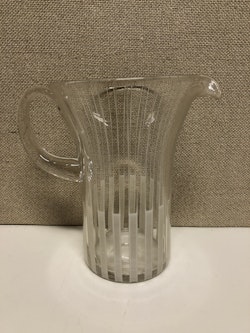 TILLBRINGARE, glas, "Strikt" Bengt Orup, Johannesfors, 1950-tal.