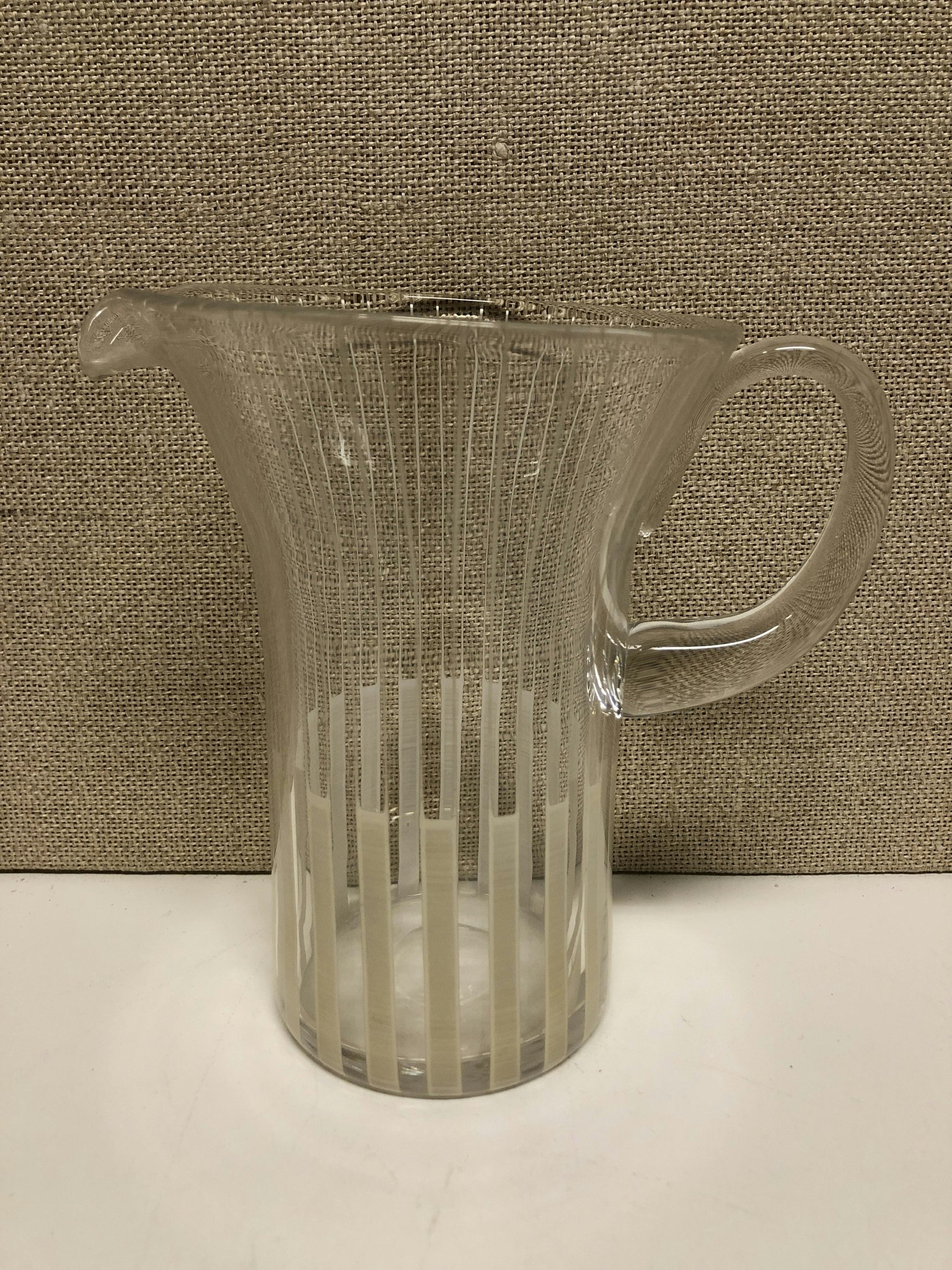 TILLBRINGARE, glas, "Strikt" Bengt Orup, Johannesfors, 1950-tal.