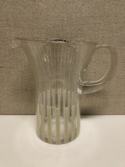 TILLBRINGARE, glas, "Strikt" Bengt Orup, Johannesfors, 1950-tal.
