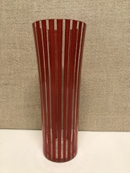 GLAS, Rött "Strikt" Bengt Orup, Johannesfors, 1950-tal.