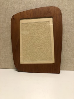 FOTORAM, teak, glas, 1950/60-tal.