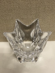 BOWL, crystal, Orrefors, Sweden.