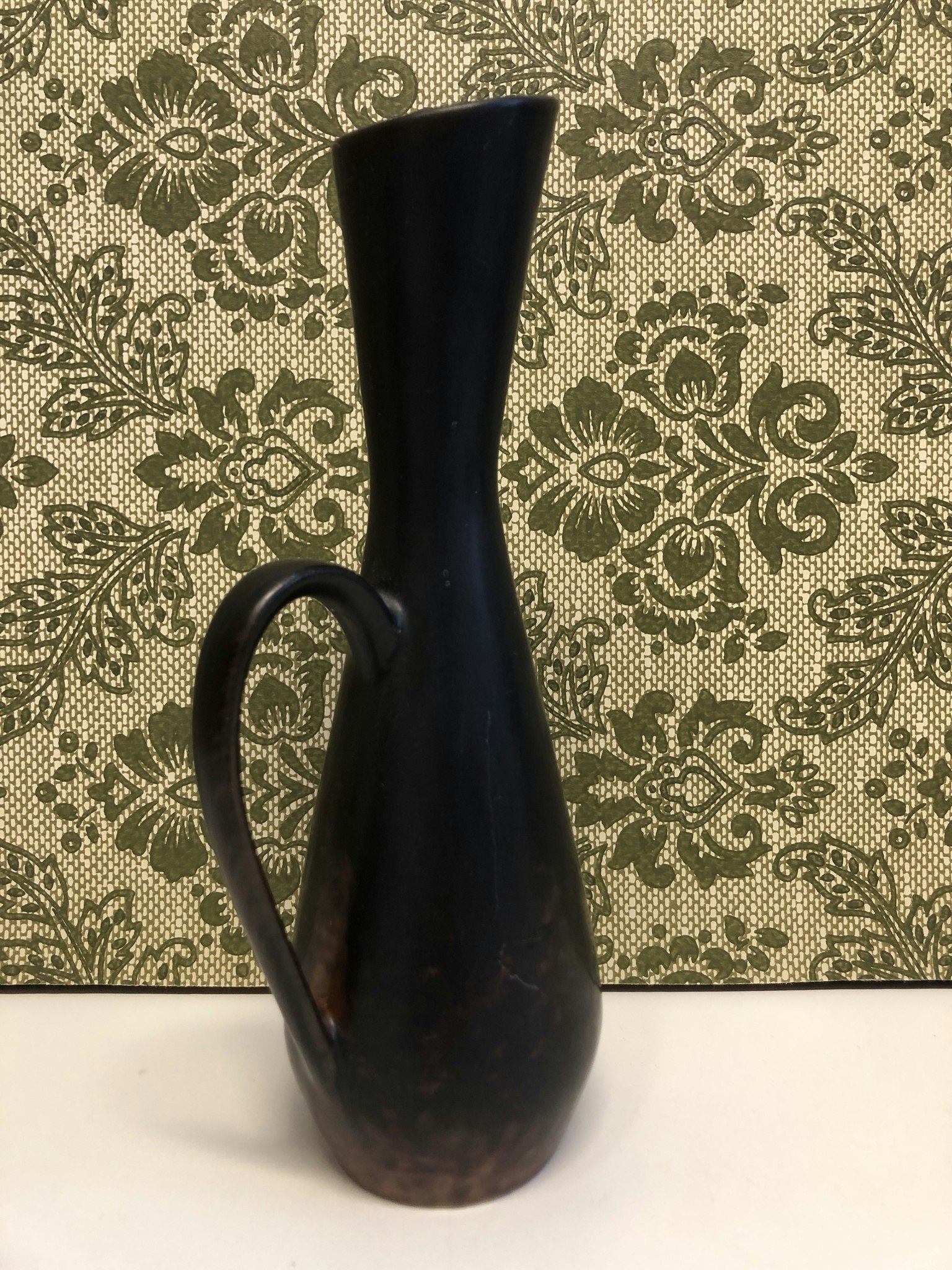 HAND VASE, stoneware, Carl Harry Stålhane, Rörstrand.
