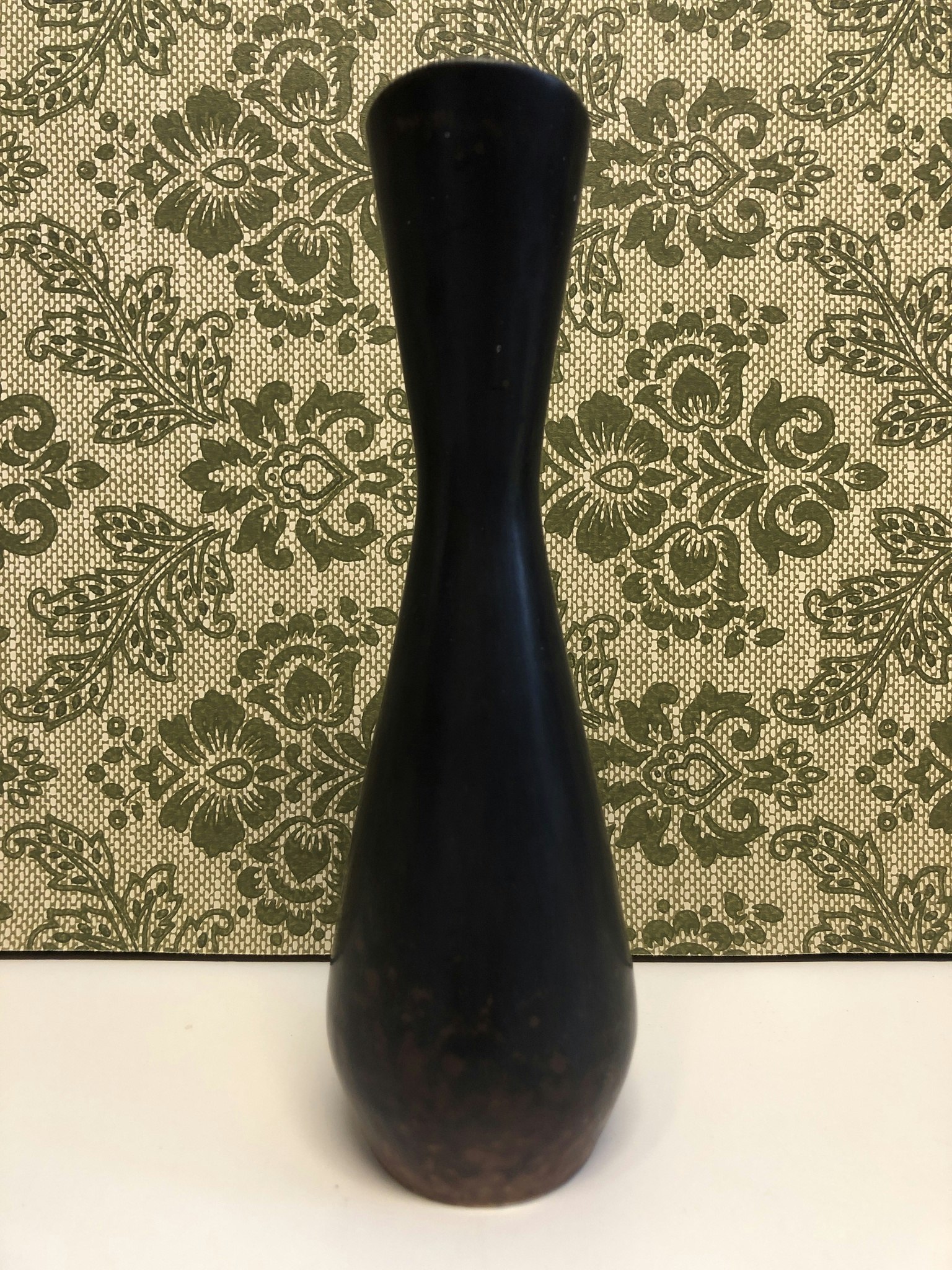 HAND VASE, stoneware, Carl Harry Stålhane, Rörstrand.