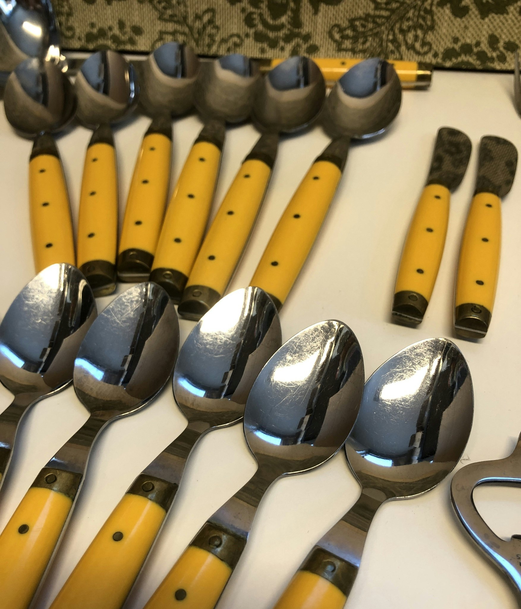 CUTLERY, 28 pieces, stainless steel, Melron, France.
