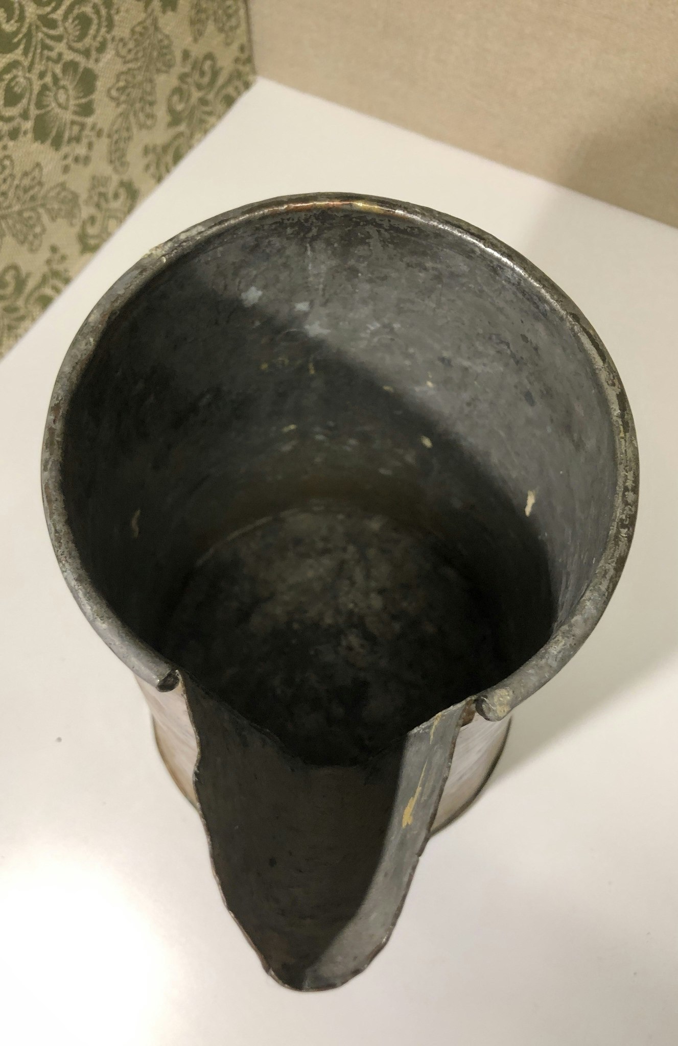 JUG, copper, 18th/19th century.