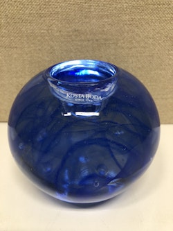 LJUSLYKTA, glas, "Blue Moon" Anna Ehrner, Kosta Boda.