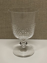 RÖDVINGLAS, "Diamant" Vicke Lindstrand, Kosta.