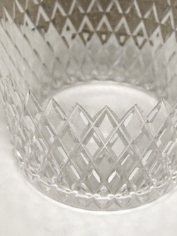 SELTERGLAS/VATTENGLAS, "Diamant" Vicke Lindstrand, Kosta.