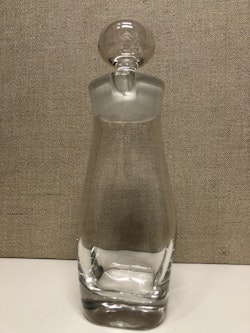 KARAFF, glas, 1900-talets andra hälft.