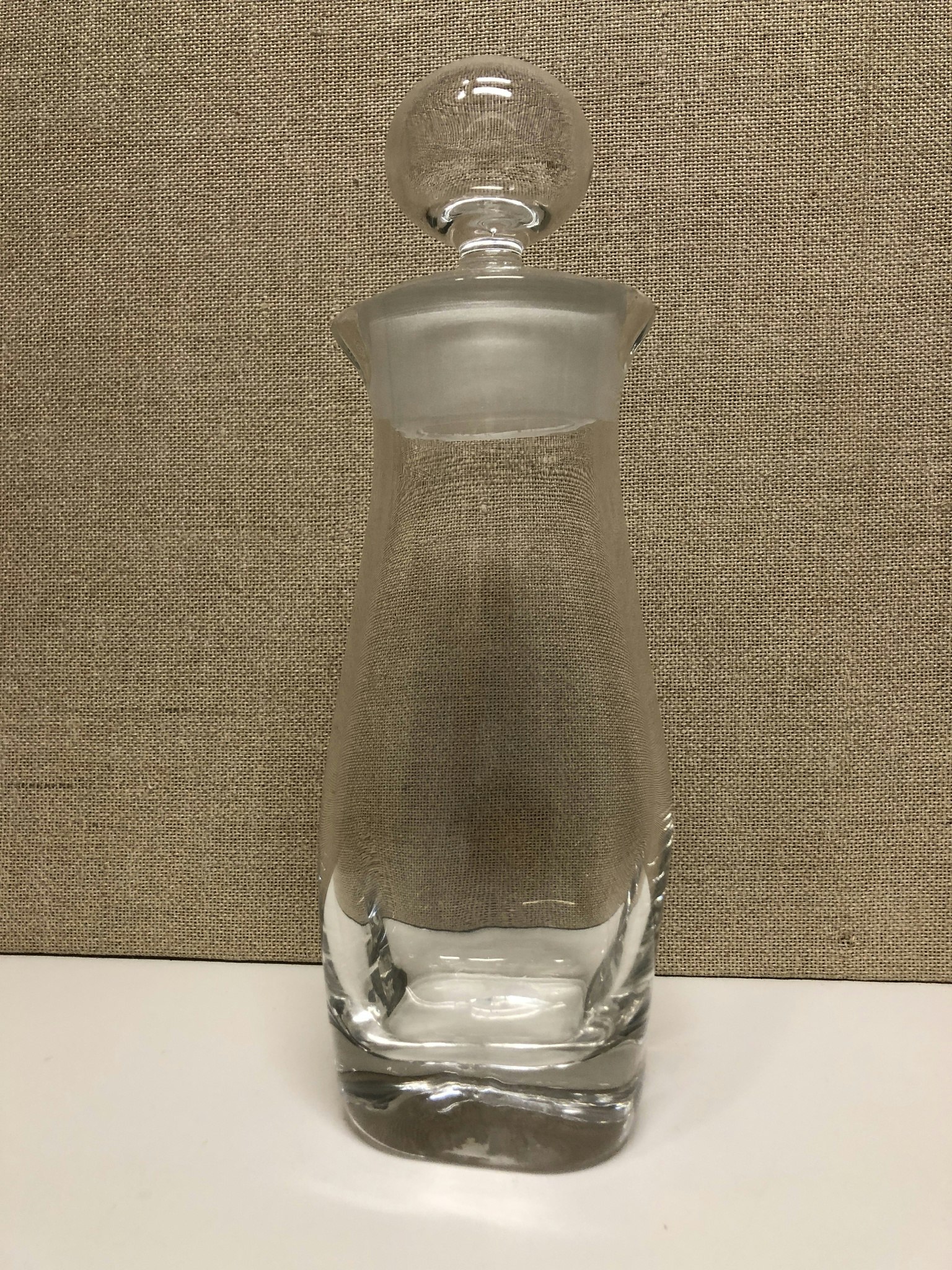 KARAFF, glas, 1900-talets andra hälft.