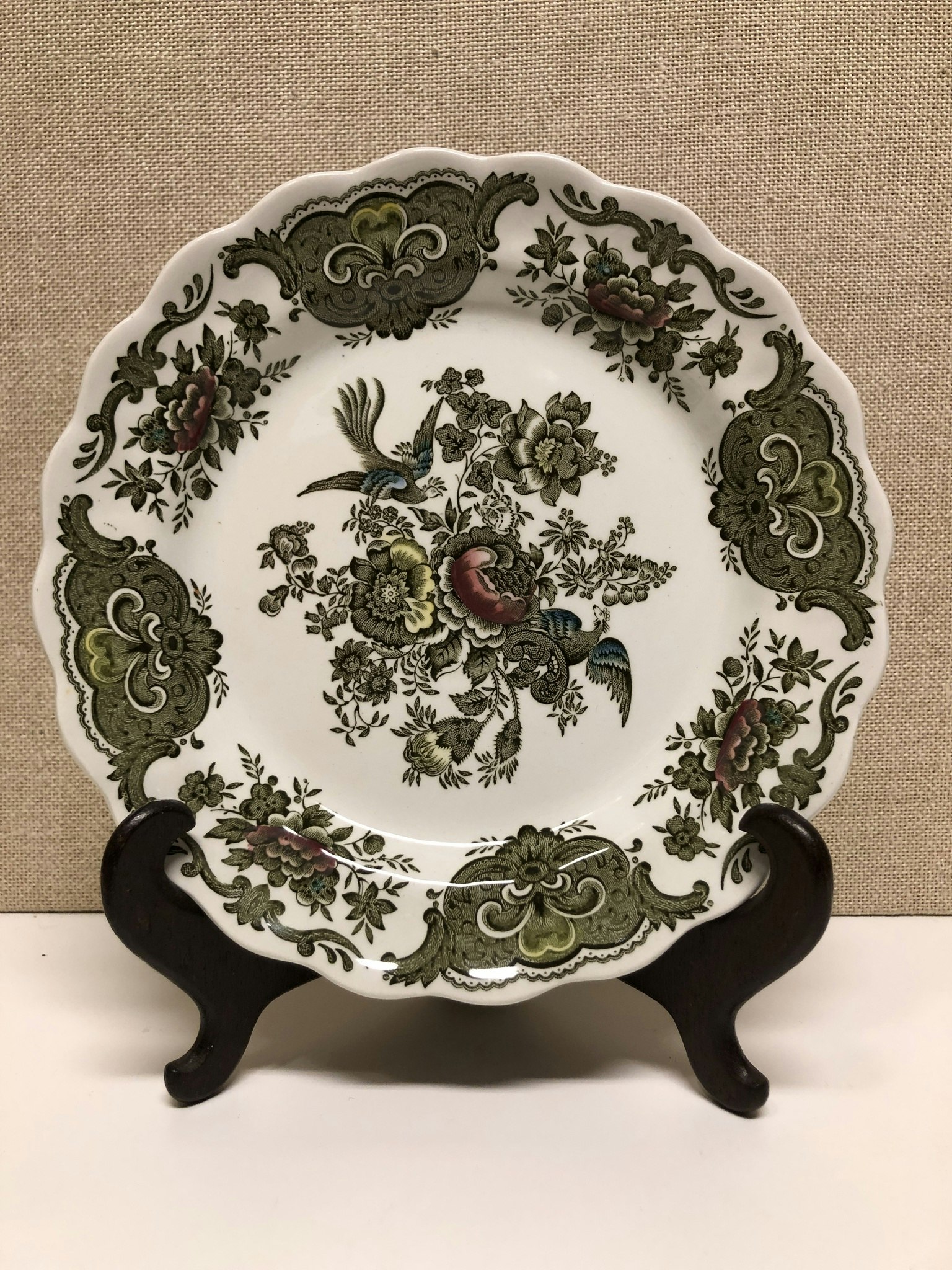 FÖRRÄTTSTALLRIKAR 5 st. porslin, "Windsor", Ridgway of Staffordshire, England.