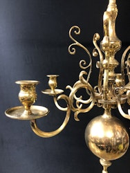 LJUSKRONA, Skultuna No. 205 mässing, barockstil,
