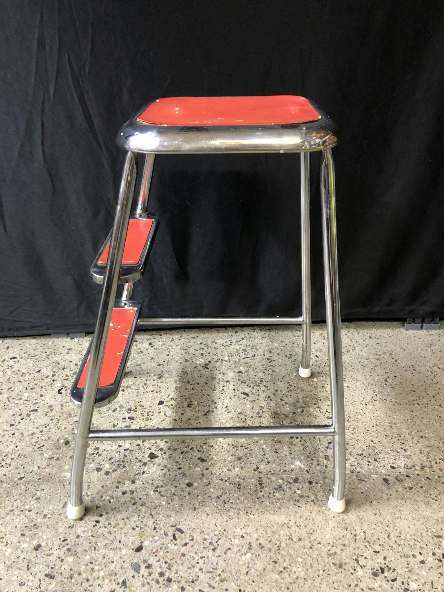 STAIRCASE, metal, 1950s/60s.