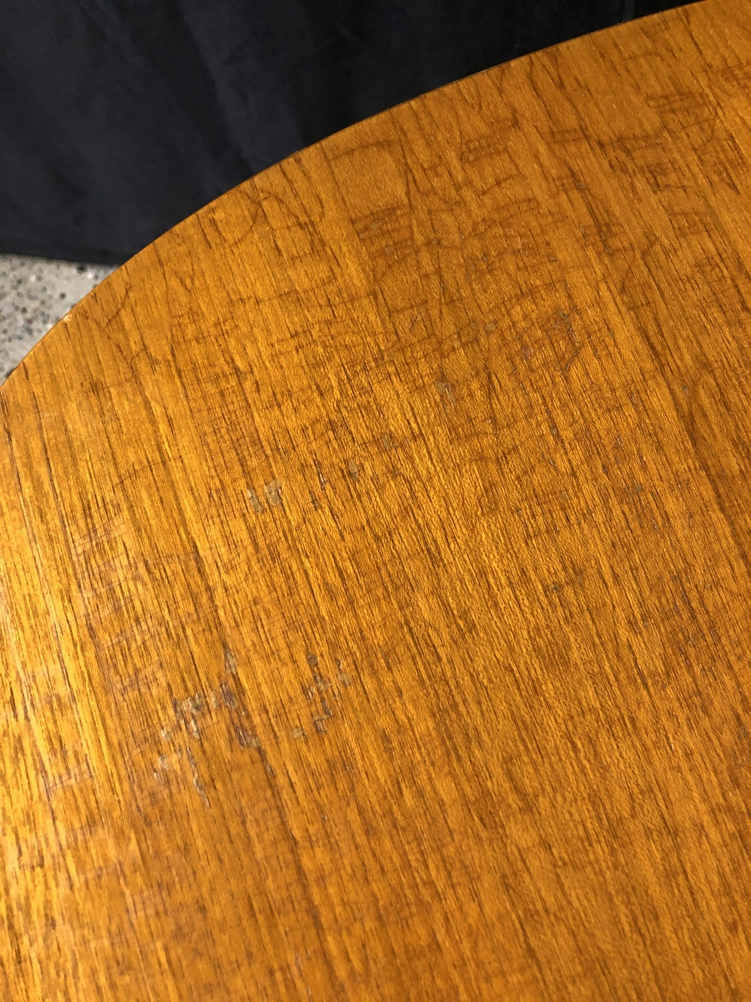 COFFEE TABLE, teak/beech, Möbelbolaget Tranås, mid-20th century.