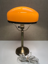 STRINBERGS LAMP, brass/glass, first half of the 20th century.