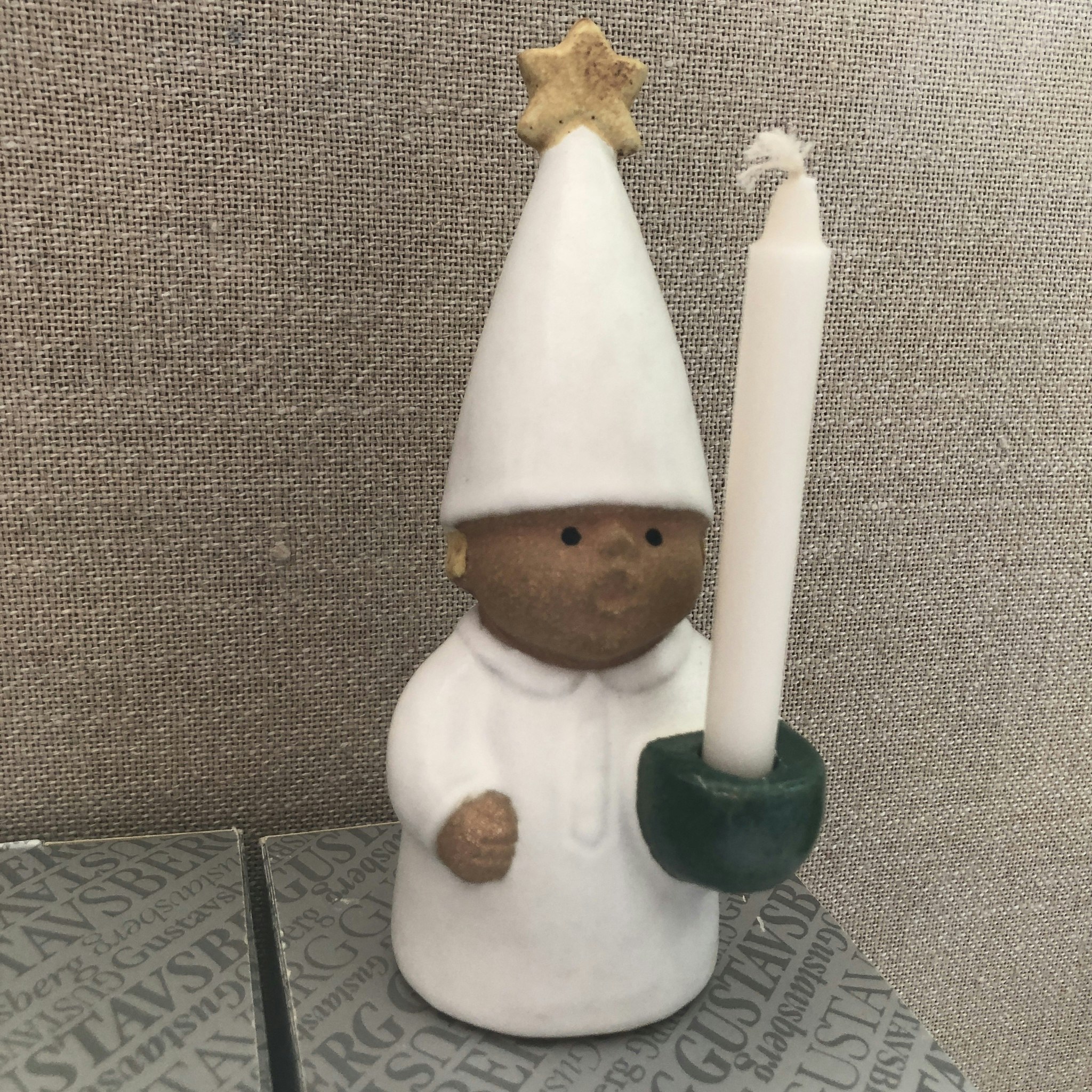 Figuriner Luciatåget "Advent" Lisa Larson Gustavsberg 1980-90tal