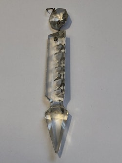 PRISMA, glas,  till fotogenlampa, 1900-talets början.