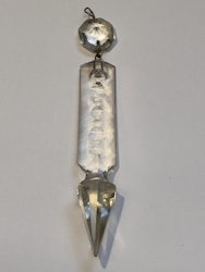 PRISMA, glas,  till fotogenlampa, 1900-talets början.