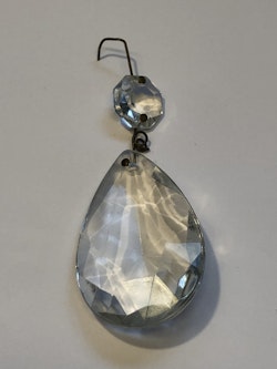 PRISMA, glas, droppe, 1900-talets mitt.