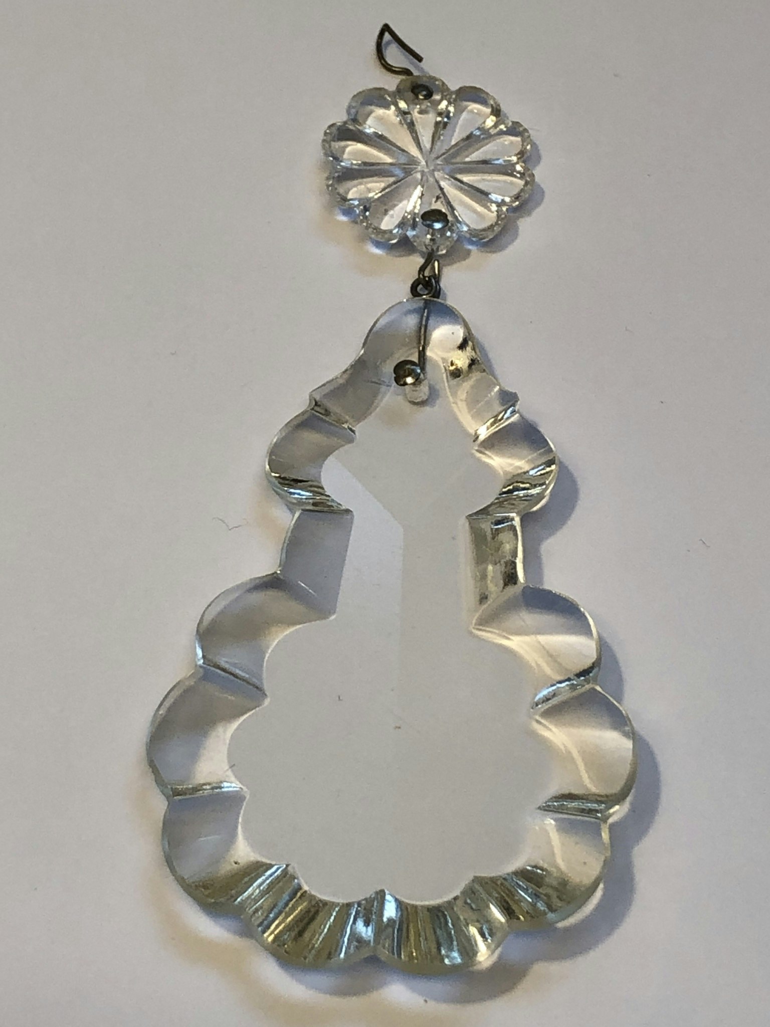 PRISMA, glas, lövformat, 1900-talets mitt.