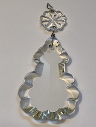PRISMA, glas, lövformat, 1900-talets mitt.