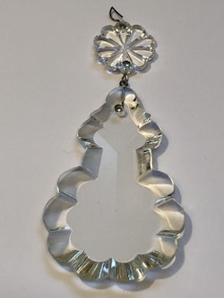 PRISMA, glas, lövformat, 1900-talets mitt.