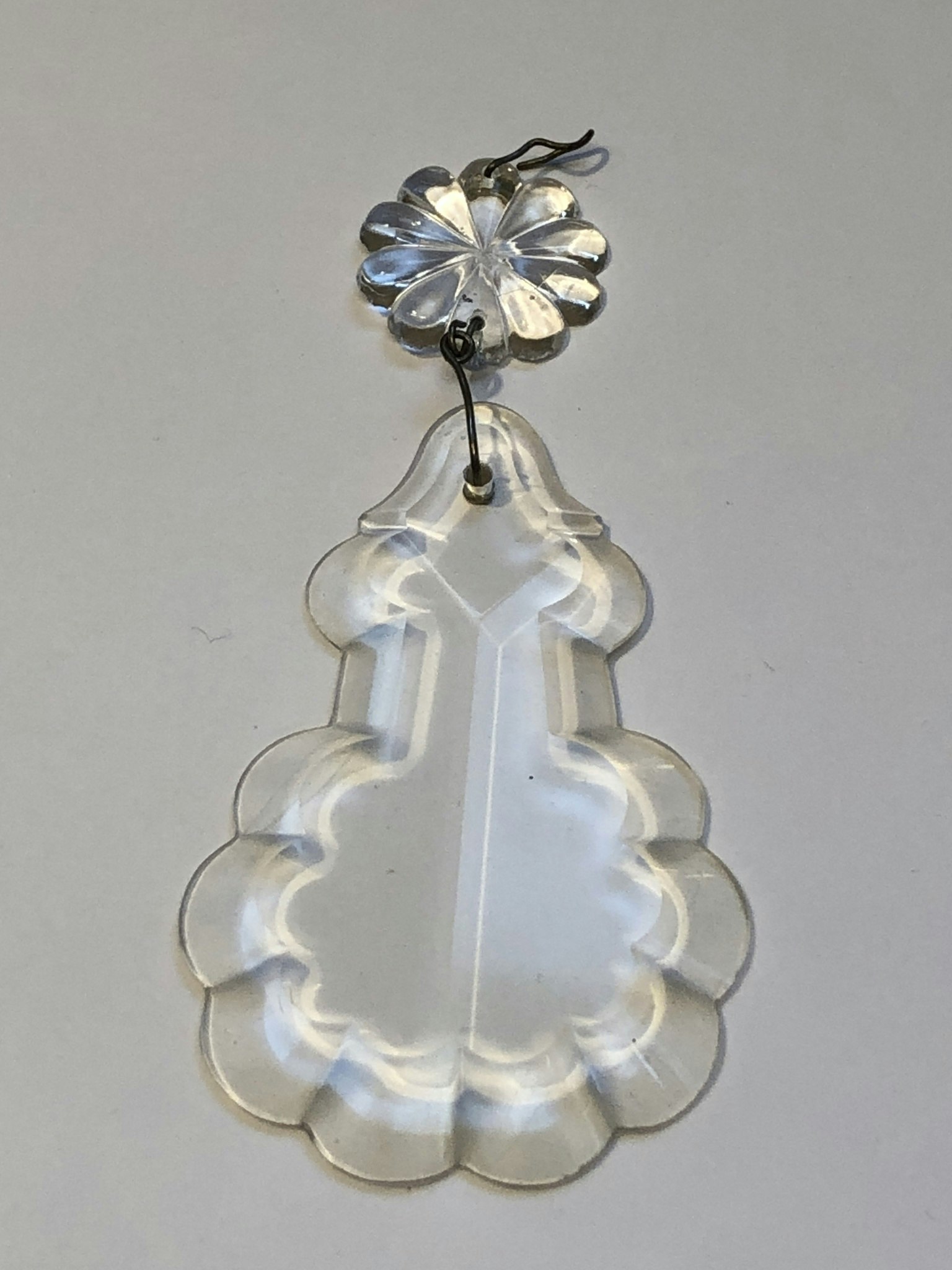 PRISMA, glas, lövformat, 1900-talets mitt.