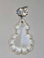 PRISMA, glas, lövformat, 1900-talets mitt.