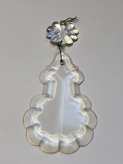 PRISMA, glas, lövformat, 1900-talets mitt.
