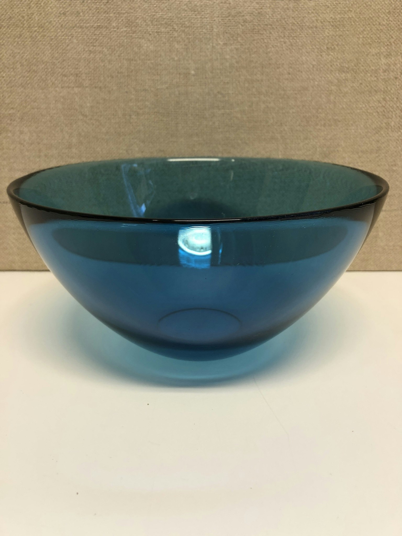 SKÅL, glas, "Fuga", Sven Palmqvist, Orrefors, 1900-talets andra hälft.