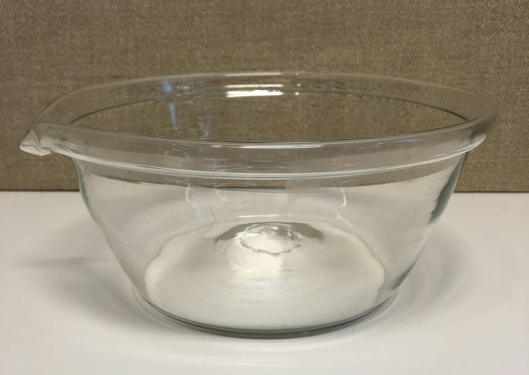 SPILLKUM, glas, handblåst, 18/1900-tal.