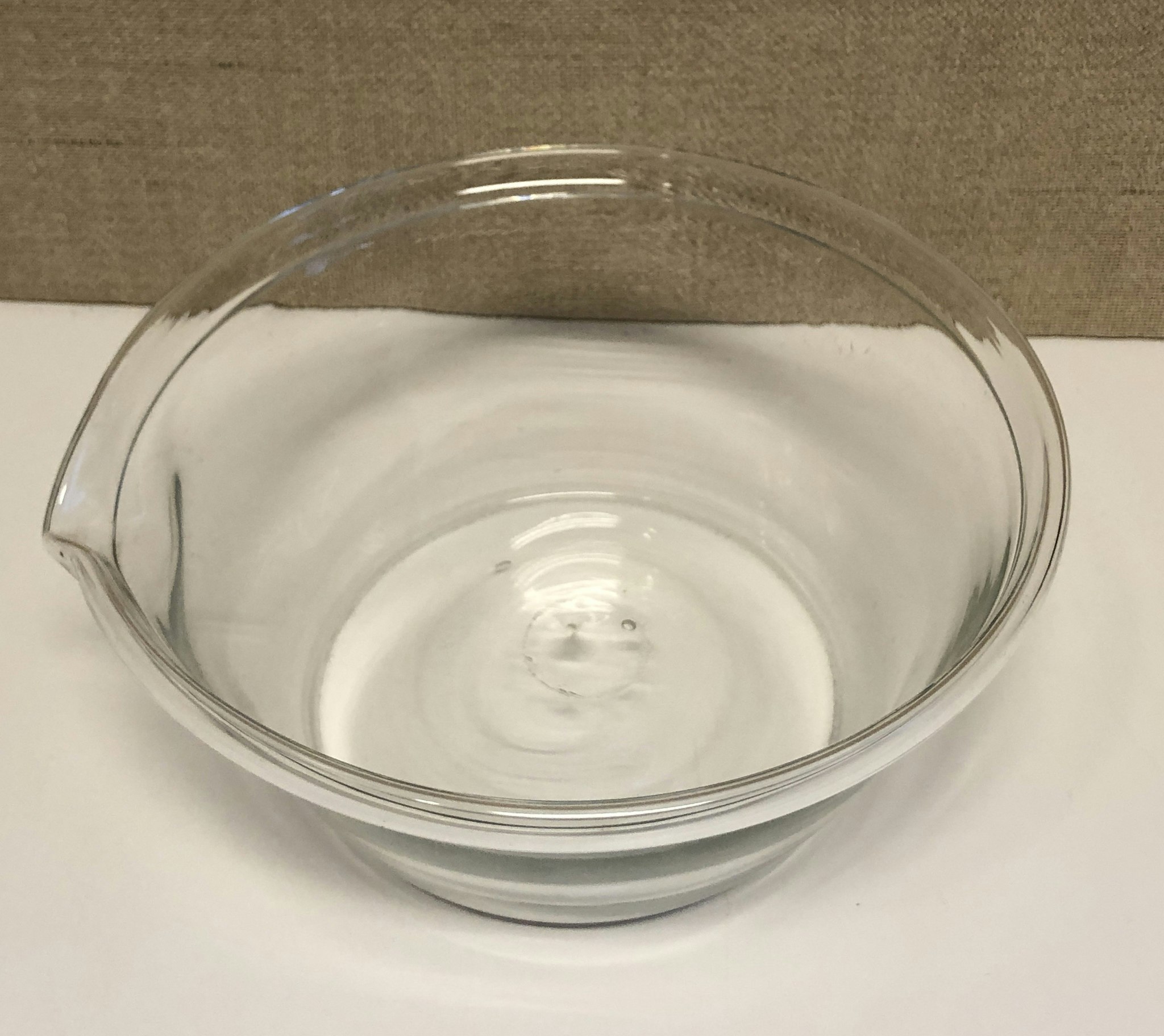 SPILLKUM, glas, handblåst, 18/1900-tal.