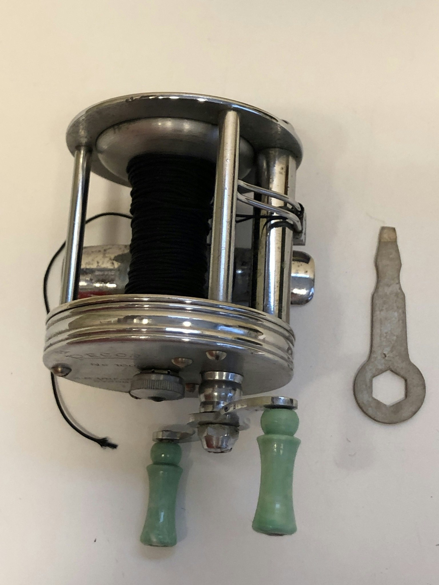 FISHING REEL, Record no. 1600, AB Urfabriken Svängsta.