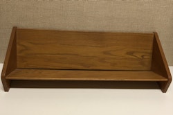 HYLLA, bordsmodell, teak, Facit. Åtvidaberg, 1950/60-tal.