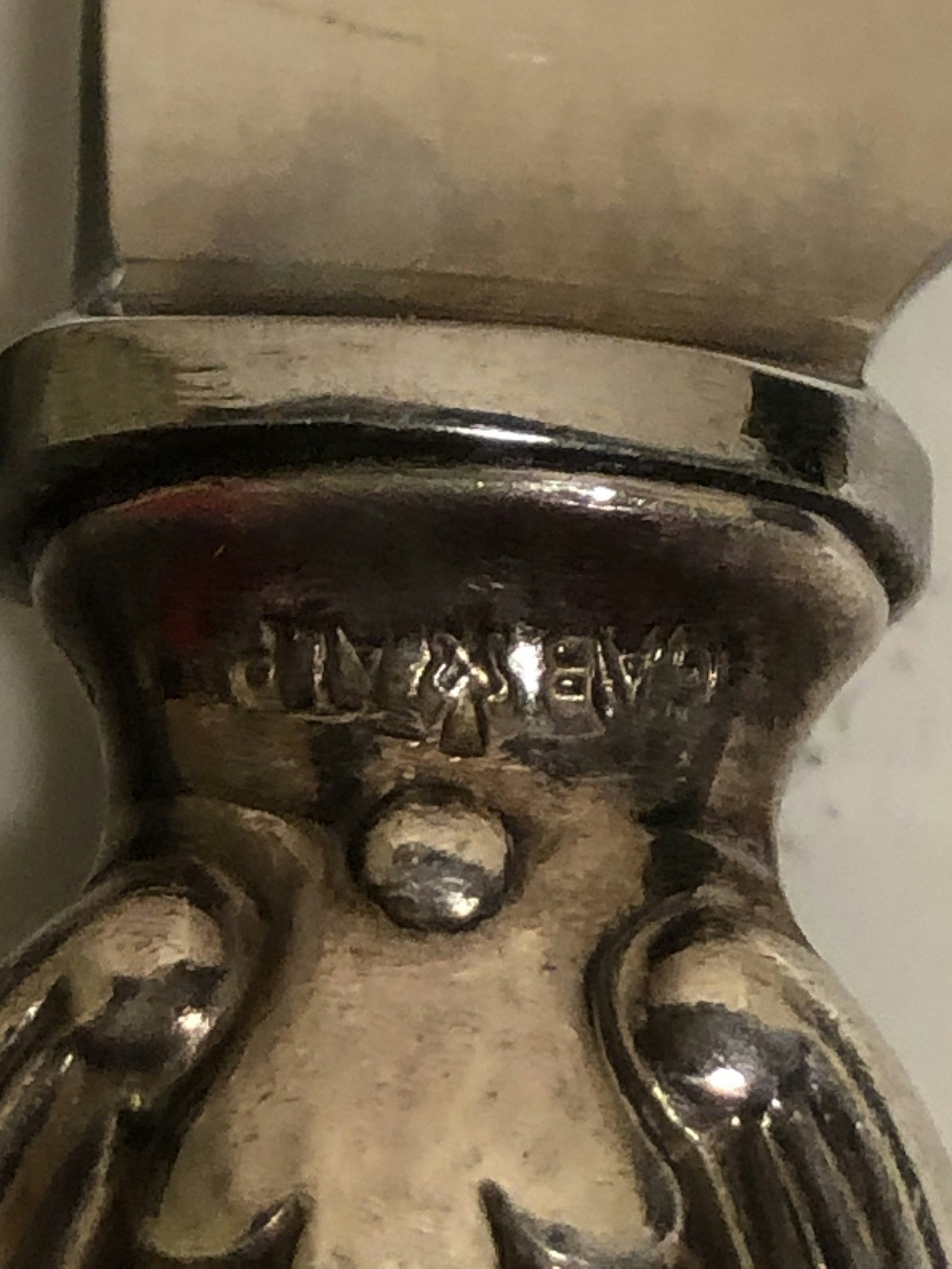 BESTICK 37 delar, nysilver, "Olga" GAB, 1900 talets andra hälft.