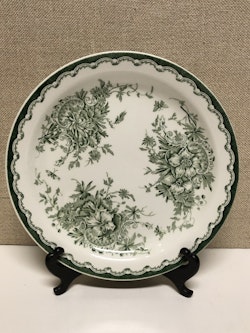 APPETIZER PLATE, porcelain, "Green Anna", Rörestrand.