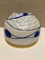 SKÅL, glas, "Galaxy Blue", Bertil Vallien, Artists Collection Kosta Boda.