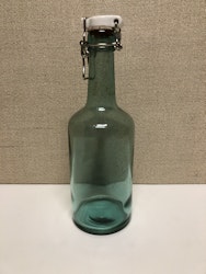 FLASKA, glas, patentkork, 1900-tal.