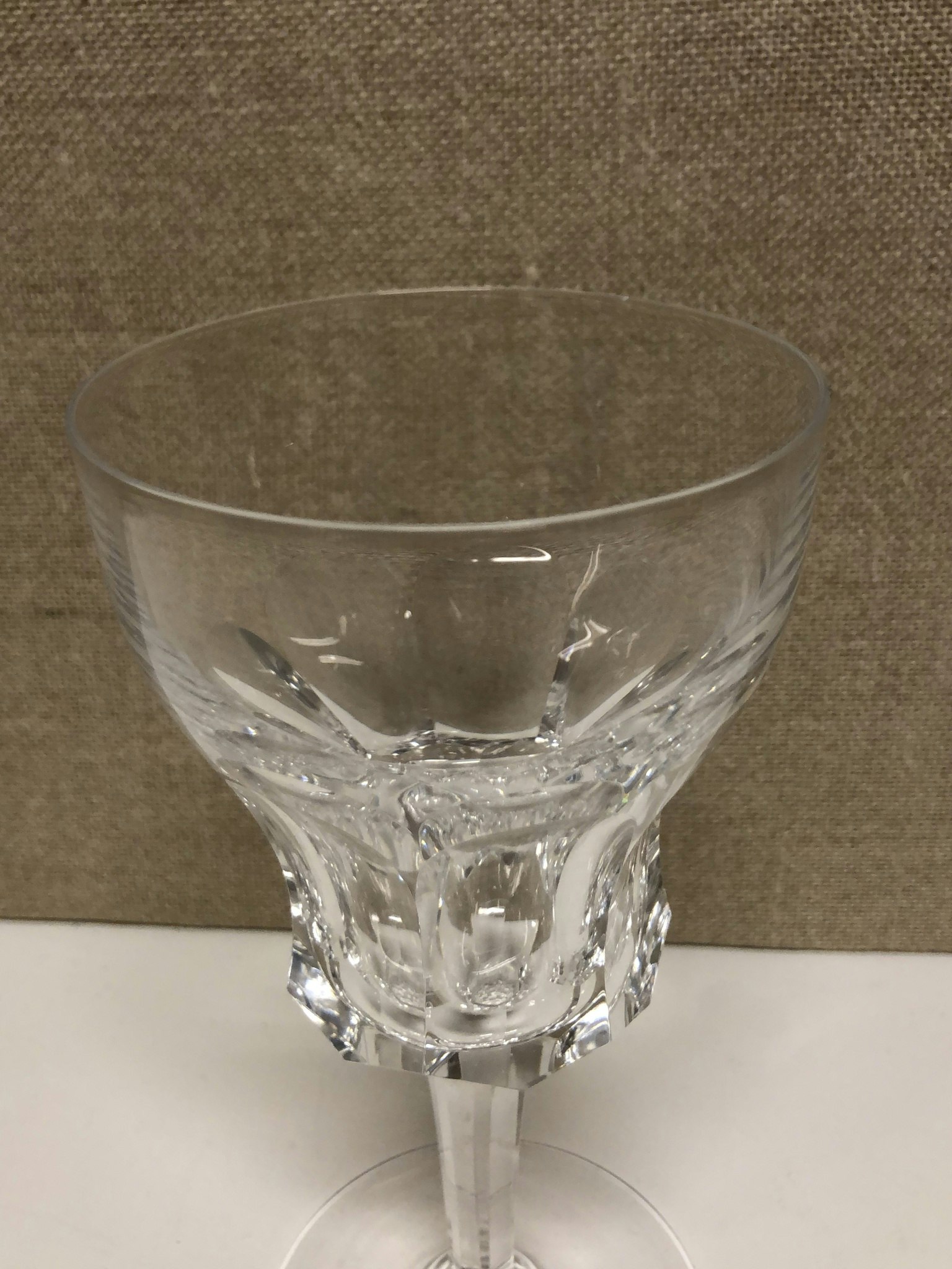 RÖDVINSGLAS" Nya Alma" Kosta, Elis Berg, kristall, 1900-tal.