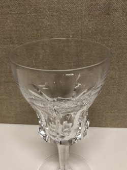 RÖDVINSGLAS" Nya Alma" Kosta, Elis Berg, kristall, 1900-tal.