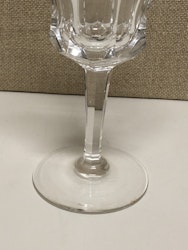 WHITE WINE GLASS "Nya Alma" Kosta, Elis Berg, crystal, 20th century.