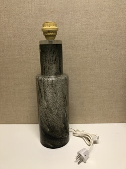 BORDSLAMPA, glas, HB Lysia Falun, 1900-talets andra hälft.