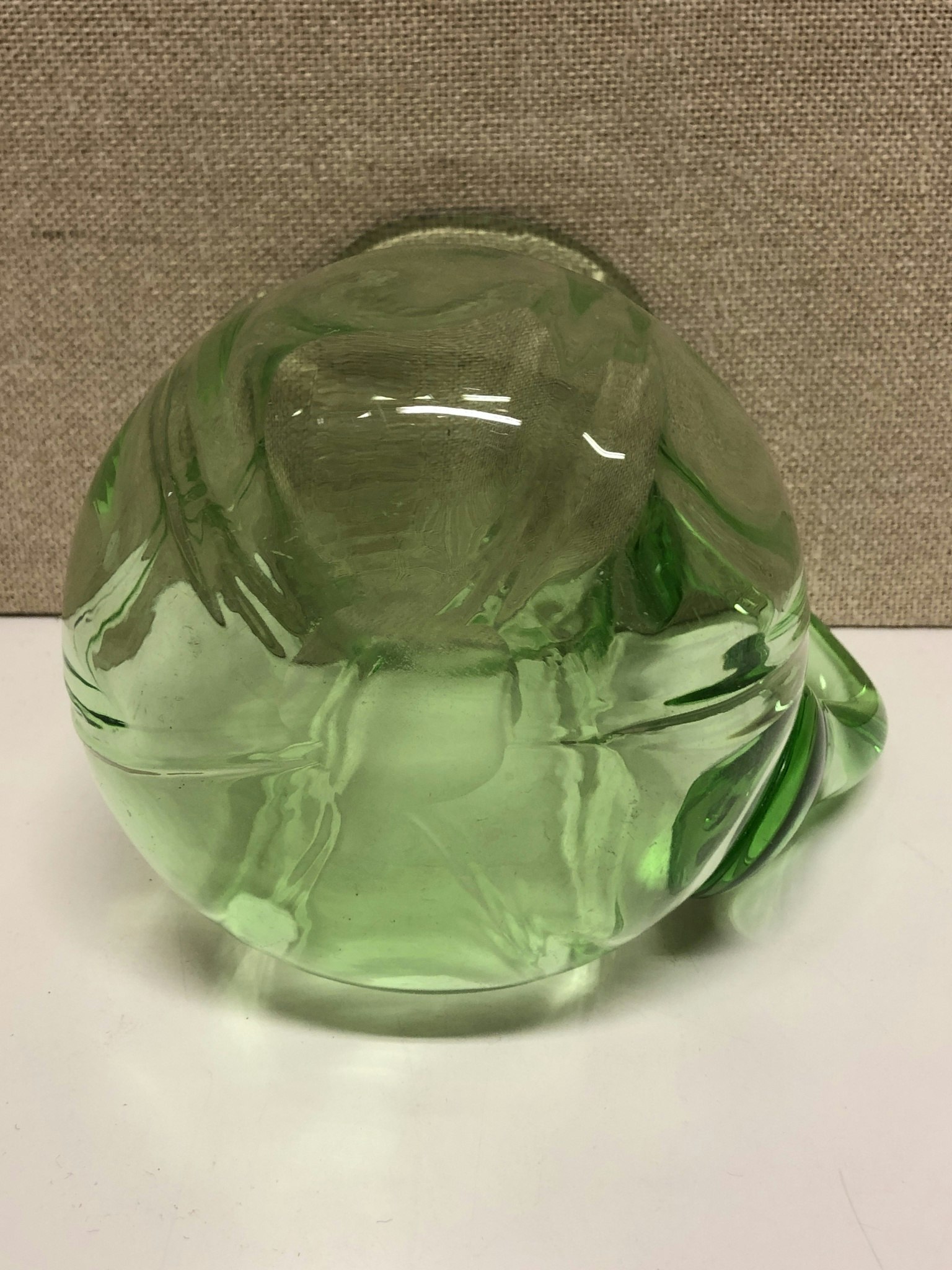 BOTTLE, glass, 1900s.